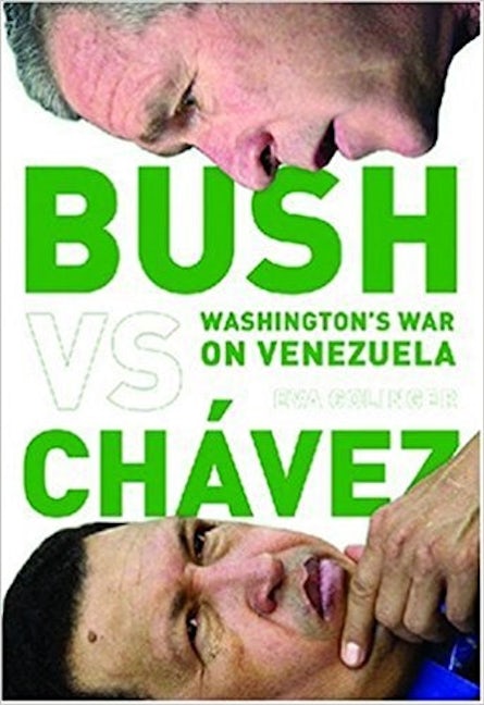 Book cover image for Bush Versus Chávez ISBN: 9781583671665